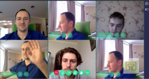 How many participants can we place in one WebRTC peer 2 peer room 5