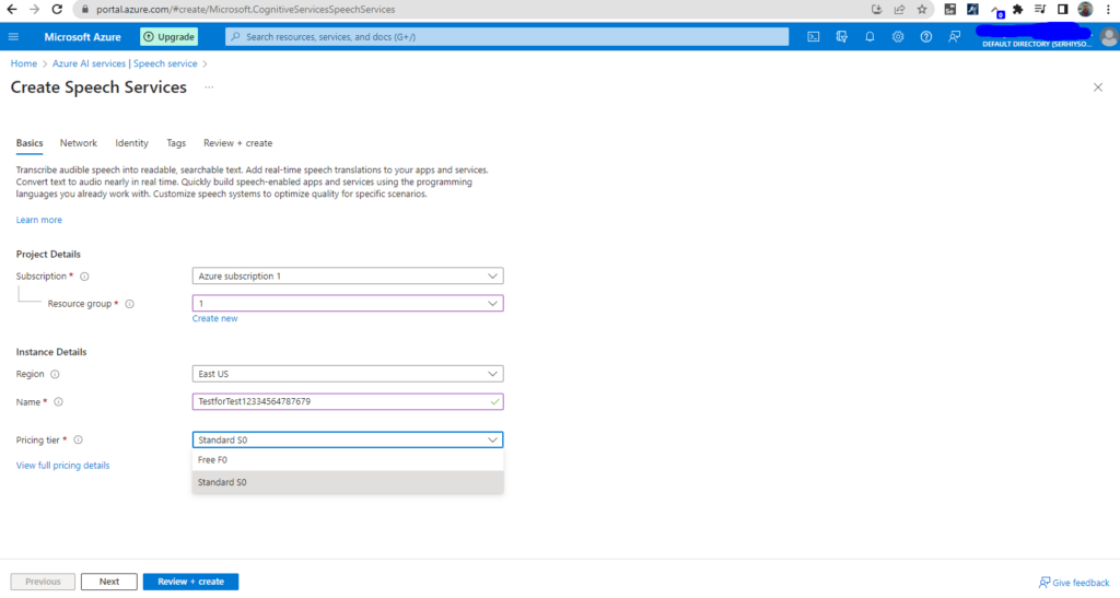 How to translate audio into text with "Speech-to-Text" by Microsoft Azure, image 4