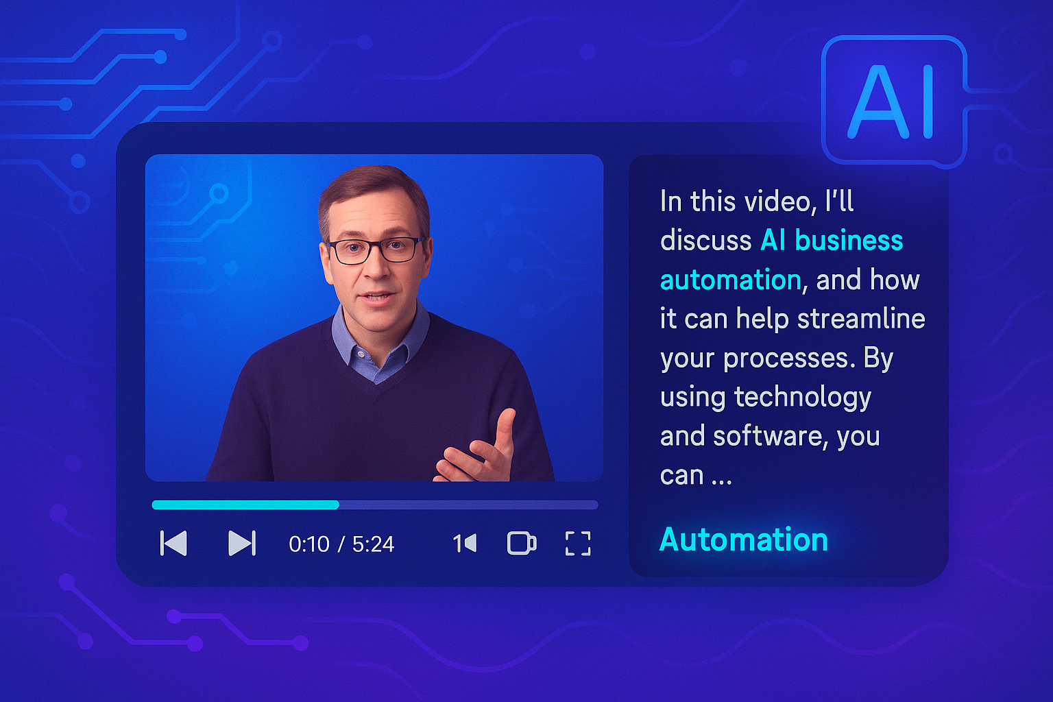 Beyond Subtitles: How AI-Driven Transcripts Enable Interactive Video Experiences