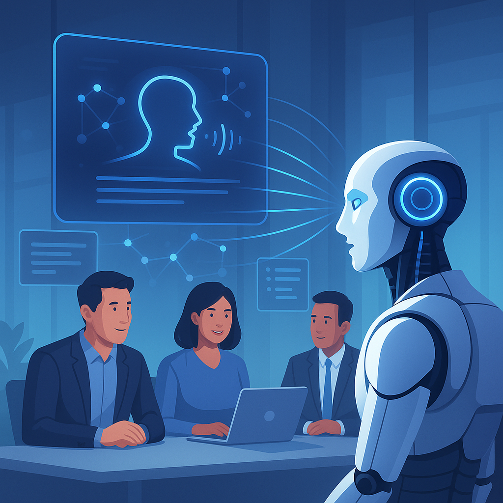 AI Voice Agents That Collaborate and Contribute
