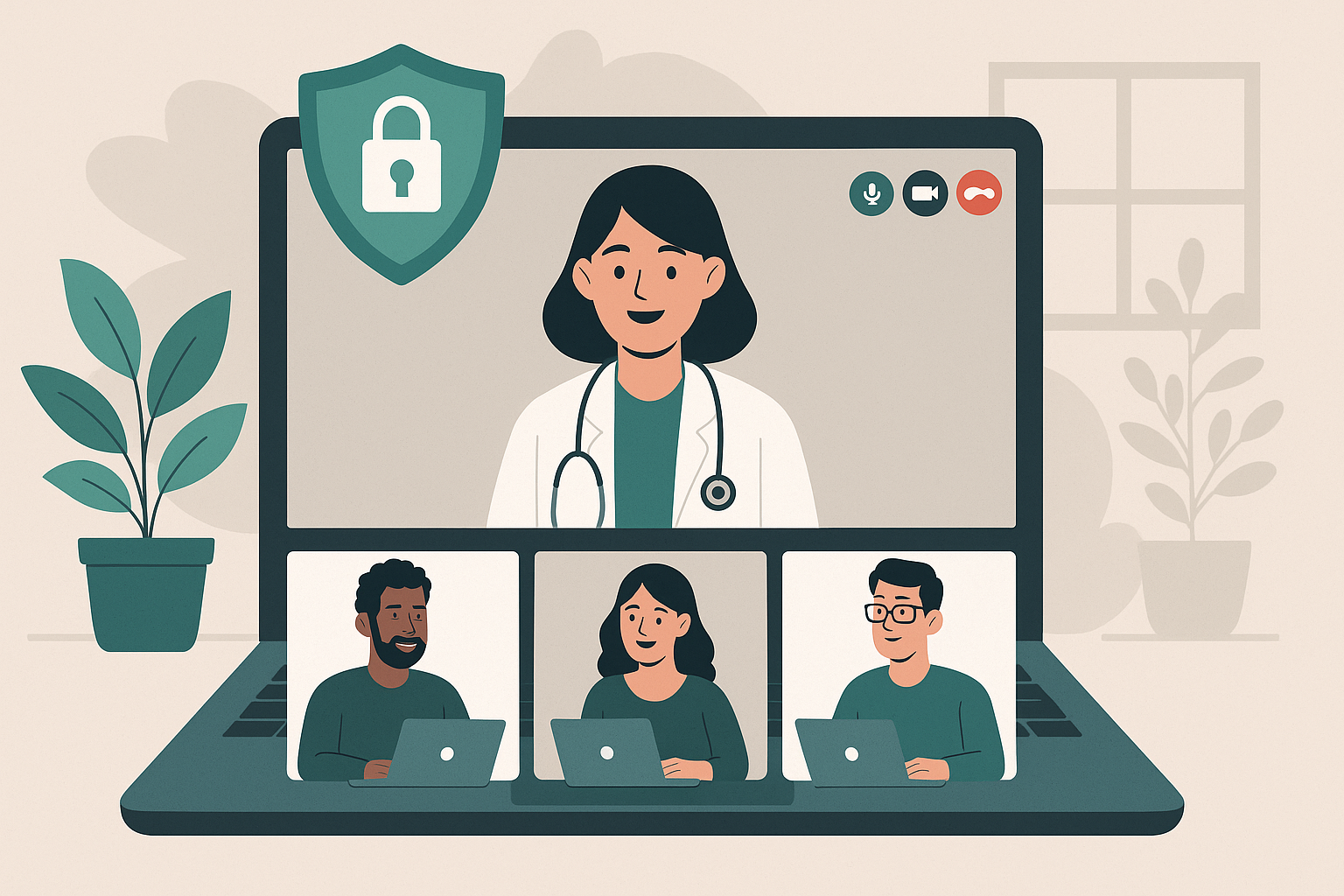 How to Build a Secure Group Video Chat App for Telehealth