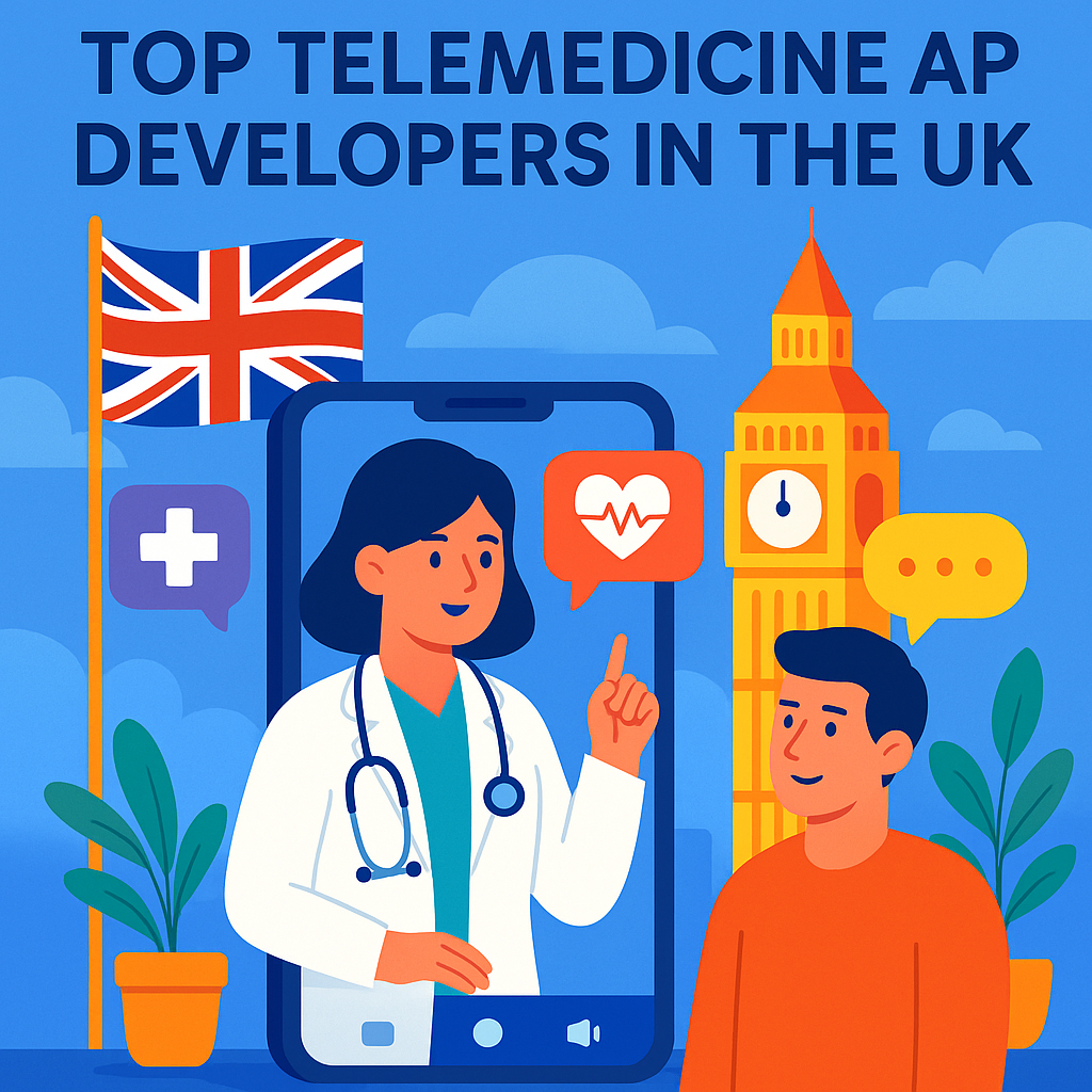 The Best Telemedicine App Developers in the UK for Healthcare Providers