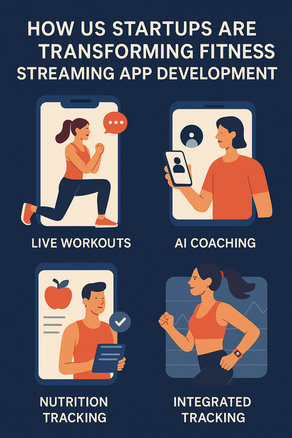How US Startups Are Driving Innovation in Fitness Streaming Apps