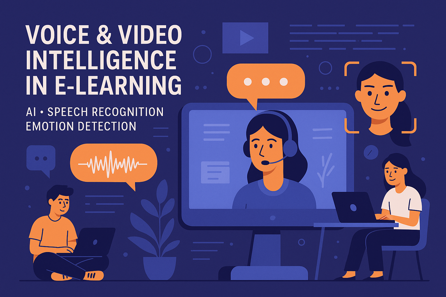 Voice and Video Intelligence: Using Speech Recognition and Emotion Detection in E-Learning