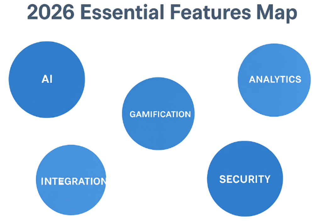LMS Essential Features Map in 2026