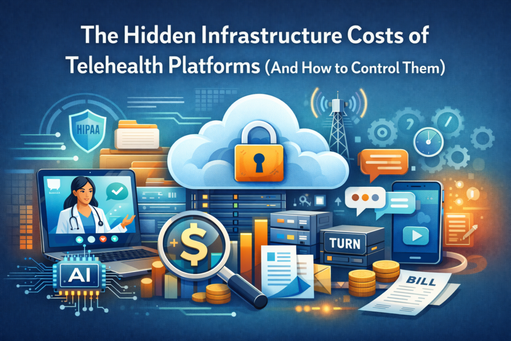 The Hidden Infrastructure Costs of Telehealth Platforms (And How to Control Them)