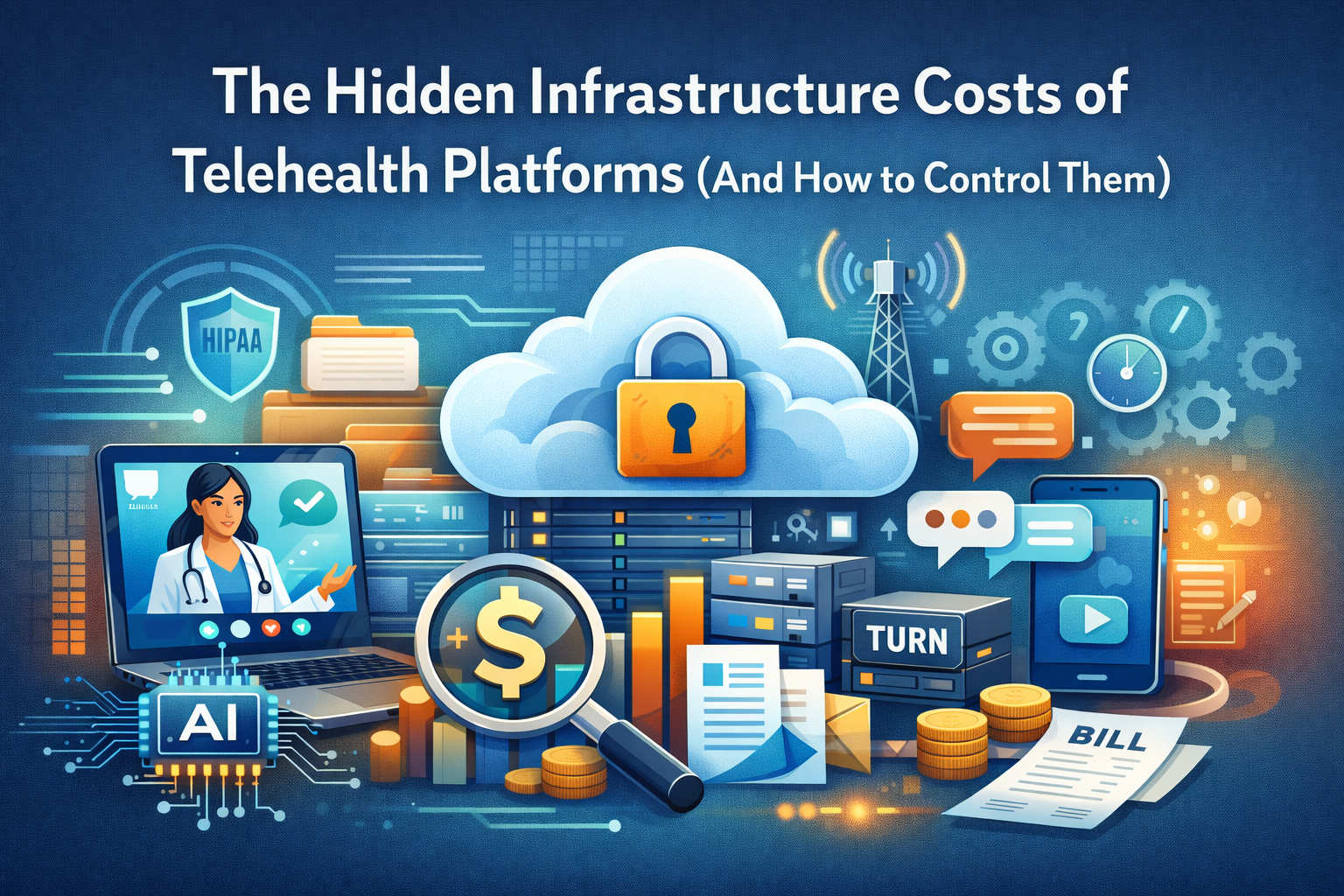 The Hidden Infrastructure Costs of Telehealth Platforms (And How to Control Them)