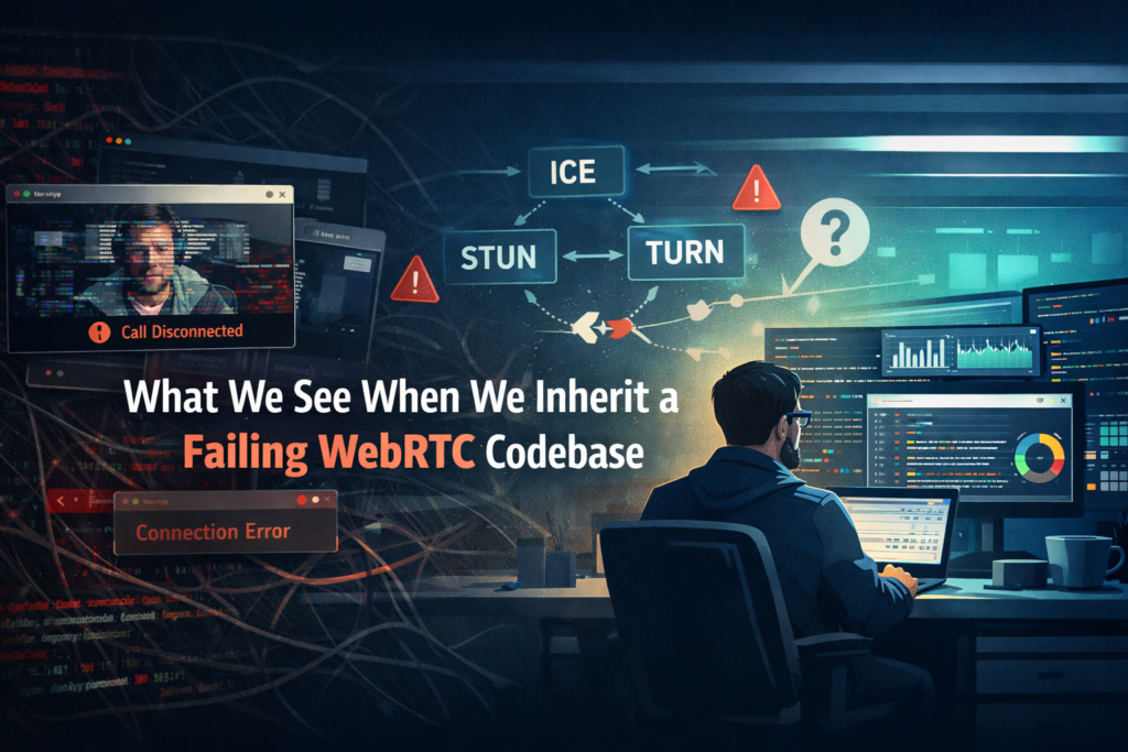 Why WebRTC Projects Fail: 5 Common Problems in Production
