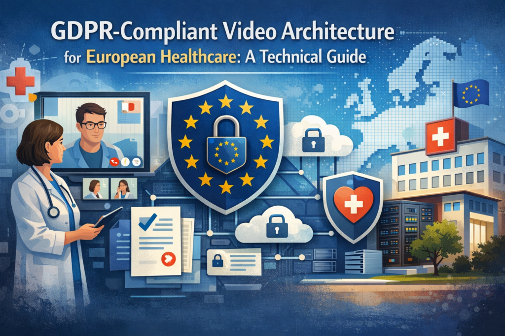 How to Design GDPR-Compliant Healthcare Video Architecture