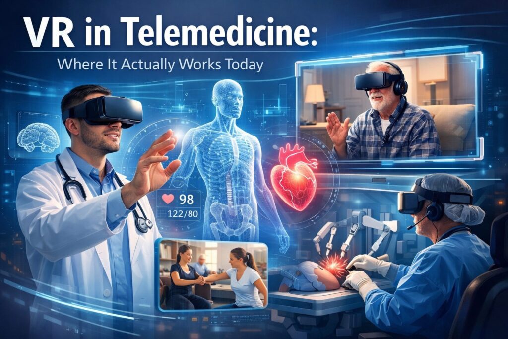 VR in Telemedicine: Where It Actually Works Today