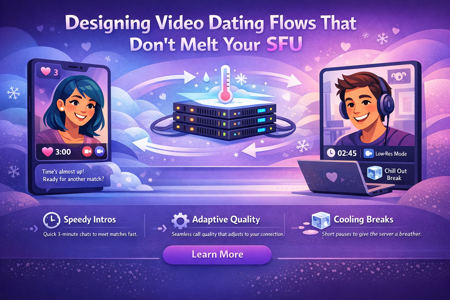 Designing Video Dating Flows That Don’t Melt Your SFU