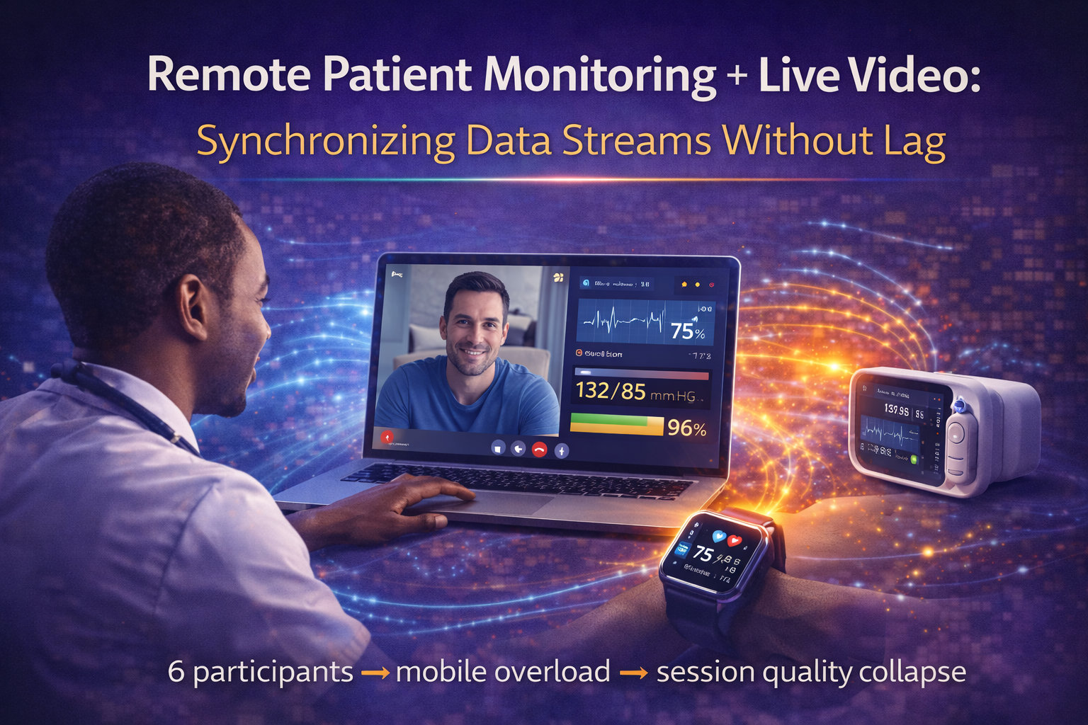 How to Keep Remote Patient Monitoring Synchronization Within 50ms