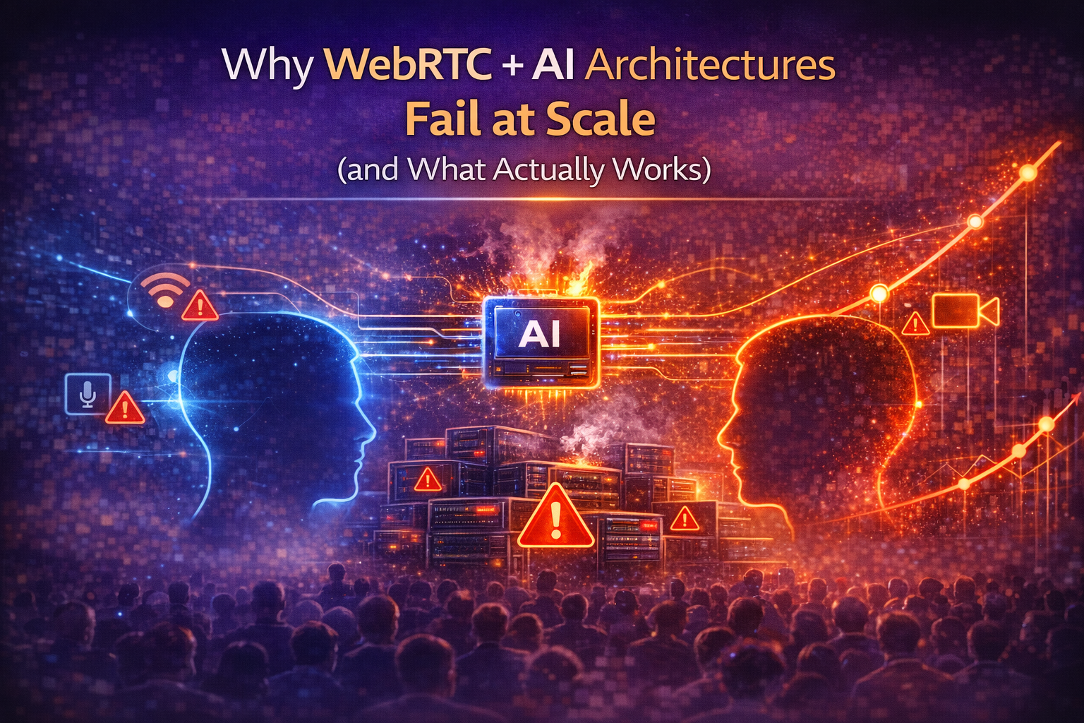 Why WebRTC + AI Architectures Fail at Scale (and What Actually Works)