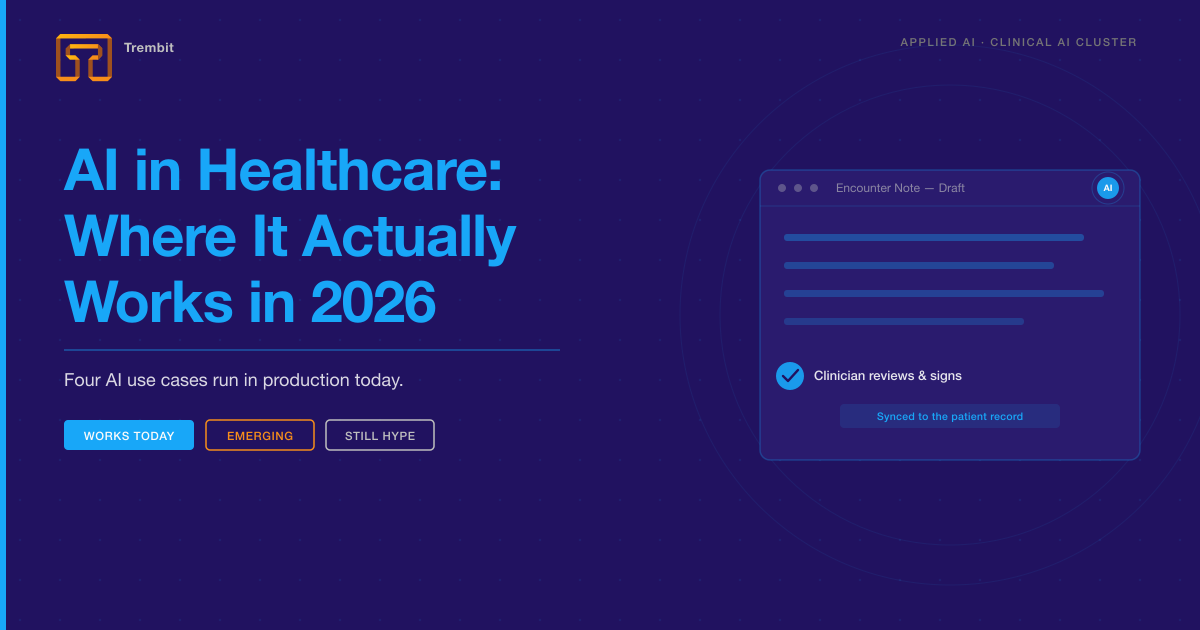 AI in Healthcare: Where It Actually Works in 2026